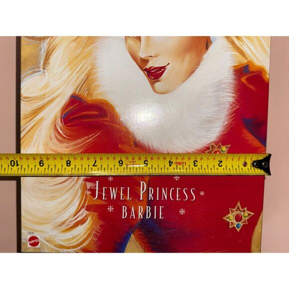 Rare Vintage Barbie Doll Jewel Princess Mattel 1996 MIB Red Plaid - Picture 7 of 10